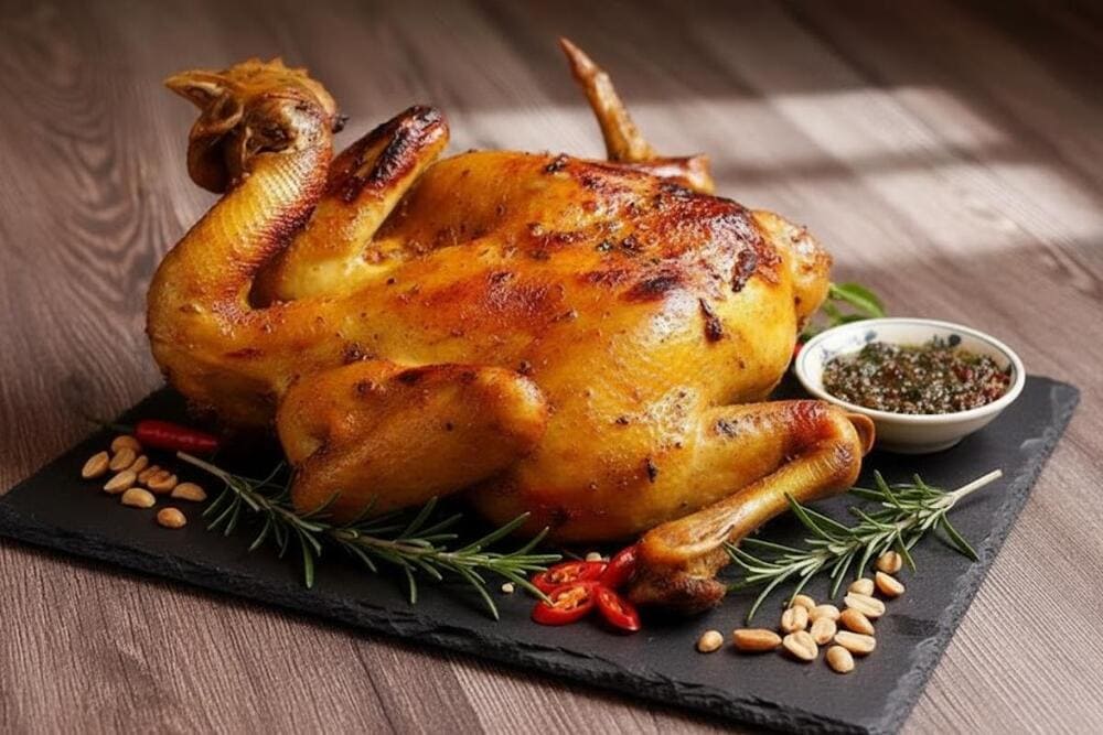 G&agrave; nướng sầu ri&ecirc;ng.